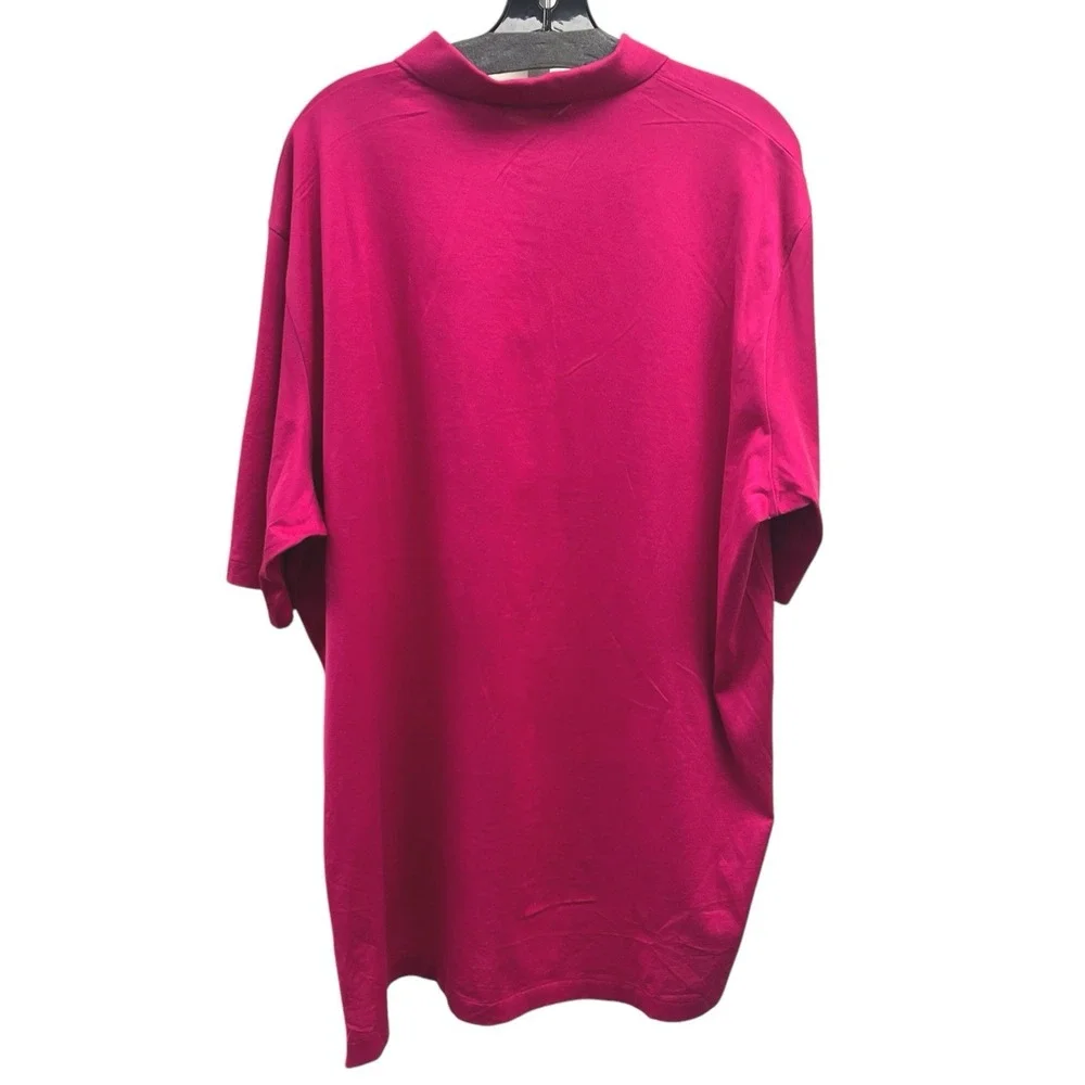 Polo Ralph Lauren Men's Size XL Magenta Pink Short Sleeve 100% Cotton Golf Shirt